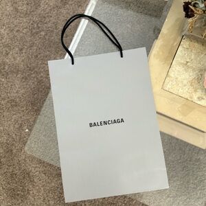Balenciaga Gray Shopping Bag